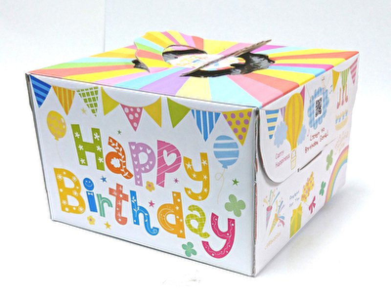 画像3: バースデーＥ６Ｄ（高さ140ミリ）６号【メロディ】＠1枚152.46円 (3)