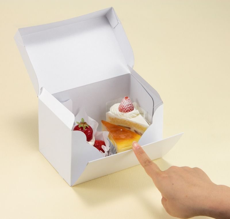 画像3: 《FN箱》Ｃ－０１－ＦＮ（白無地横入れ手さげなしかぶせフタＨ110）/４ＦＮ/６ＦＮ/８ＦＮ/１０ＦＮ/１１ＨＦ (3)