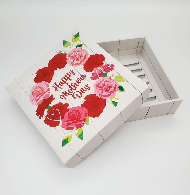 画像5: 母の日ギフト　ホワイト（仕切付）中サイズ＠1組あたり179.98円 (5)