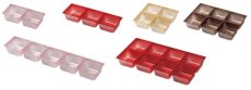 画像2: 【トリュフ用箱】チョコレートボックス用トレー　２〜6個/8個用＠1つあたり12.90〜40.50円 (2)