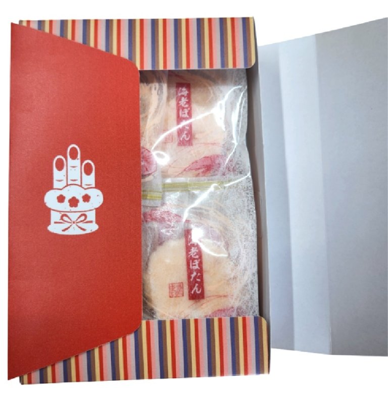 画像4: ※迎春箱えびぼたんピロ70g　15箱入り＠1箱あたり535円 (4)