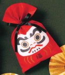 画像2: 【迎春】巾着袋ダルマ＠１つあたり135円 (2)