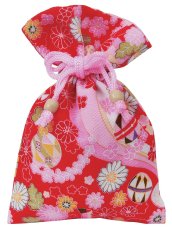 画像1: 【迎春】舞華巾着2種＠１枚あたり286円 (1)