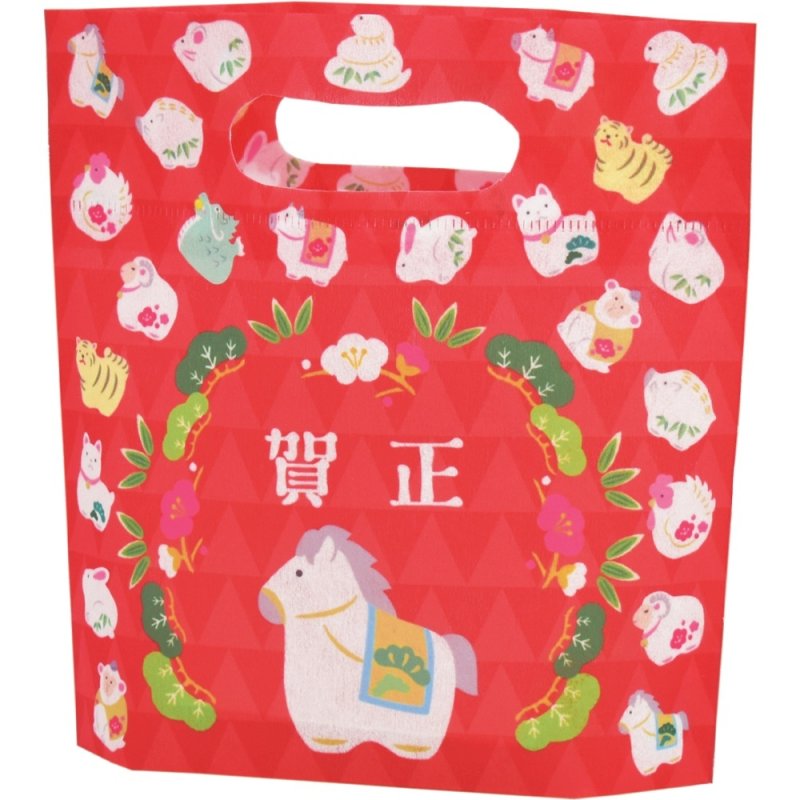 画像2: 【迎春】小判抜きバッグミニFP干支午＠１つあたり73円 (2)