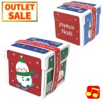 画像1: 【クリスマスアウトレット】スノーマンメロディベルトＢＯＸ＠１つあたり112.00→89.60円 (1)