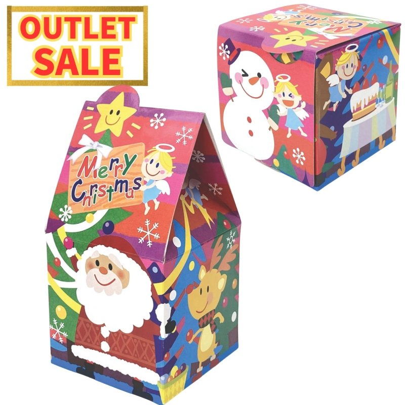画像1: 【Xmas★特別価格】２０%OFF！ＸｍａｓパーティーハウスＢＯＸ《メロデイ無し》＠1つ85.50円⇒73.92 (1)