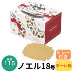 画像1: 【Xmasデコ】ノエル18号ホープ赤H115＠1枚あたり154円 (1)