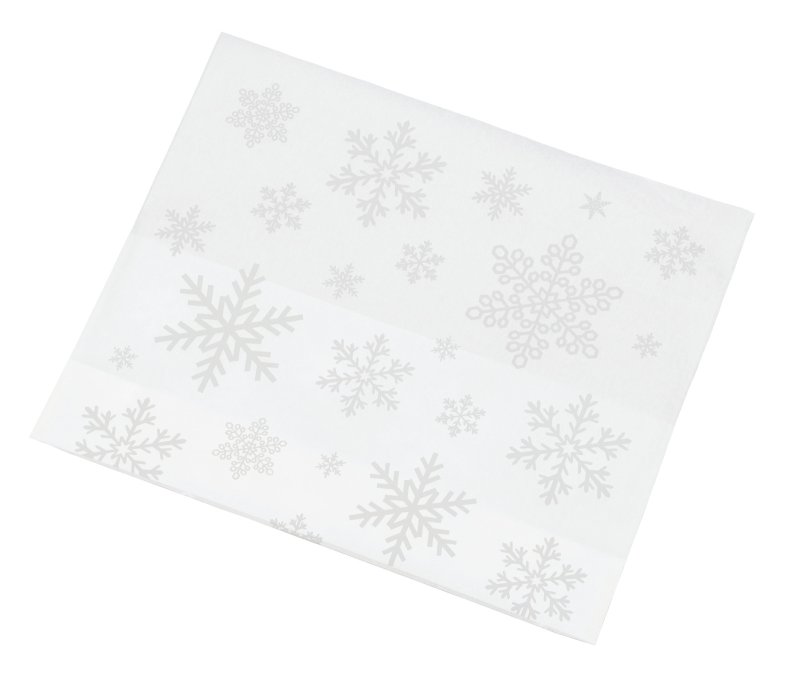 画像2: 【Xmasデコ】フラップバッグ雪＠1枚あたり60円 (2)