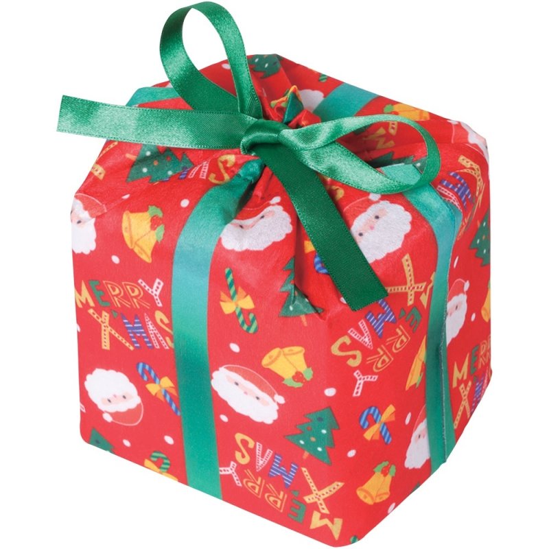 画像1: 【クリスマス】ハコ巾着FPクリスマス柄＠１つあたり116円 (1)