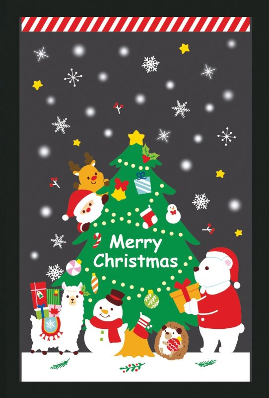 画像1: 【クリスマス】ラッピングパックＬ（ツリー）＠１枚あたり19円 (1)