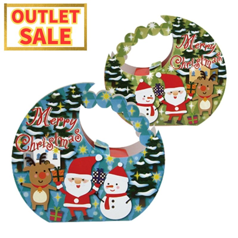 画像1: 残りわずか【クリスマスアウトレット】サンタの森キャリー（月）＠1枚あたり54.00→38.00円 (1)