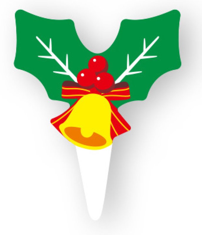 画像1: 【クリスマス】ミニヒイラギピック＠１つあたり15円 (1)