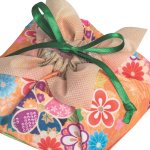 画像4: 【秋】ふろしき巾着FP　みやび橙柄　40枚入／単価　148.50円 (4)