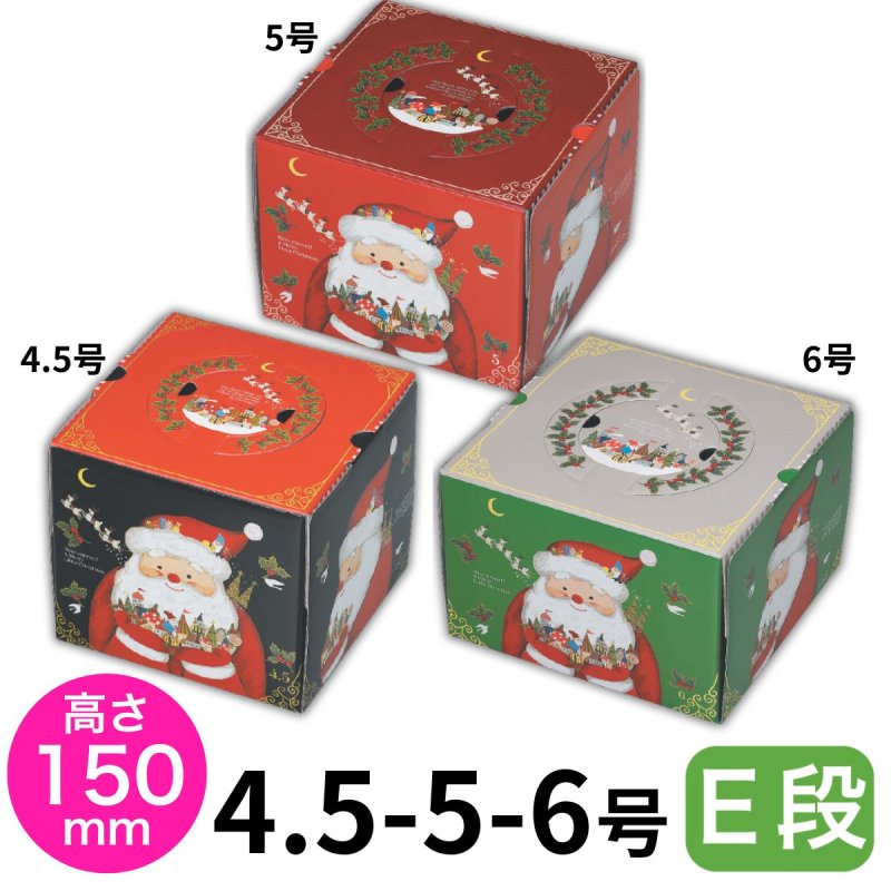 画像1: 【Xmasデコ】サンタスティ　4.5号/5号/6号　各サイズ100枚入／　単価 144〜205円 (1)