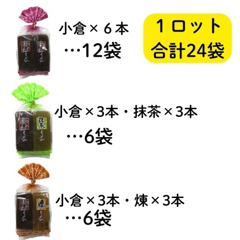 画像2: ※ミニようかん　6本入　1ロット：24箱／単価 525円 (2)