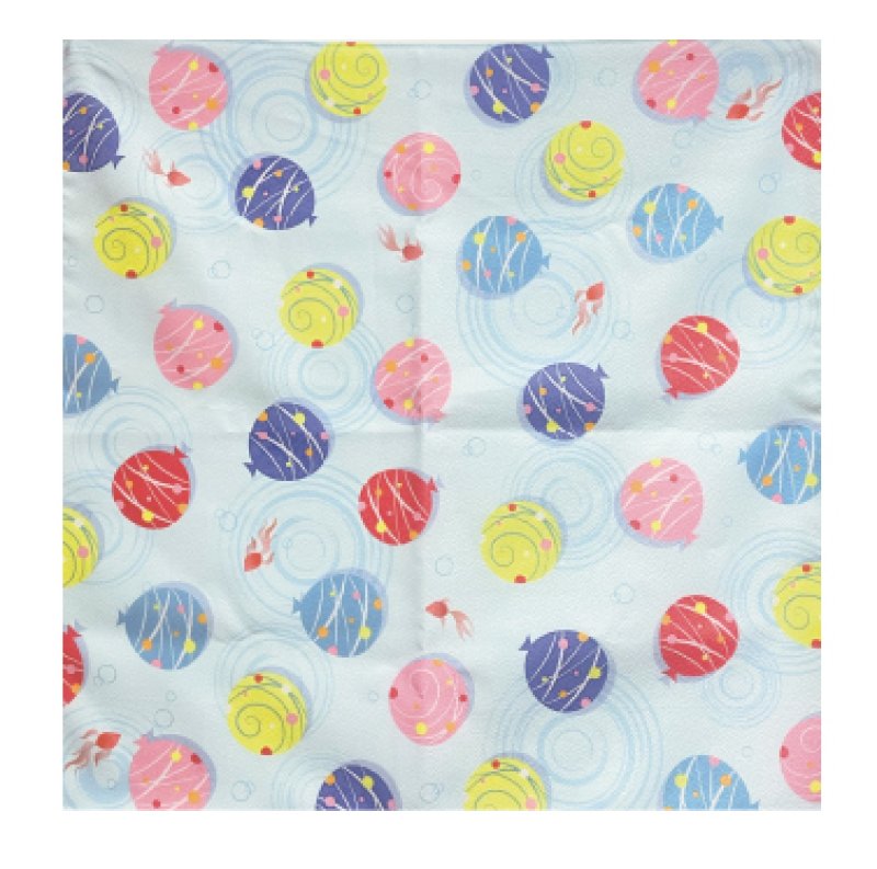 画像4: レアルセ　ヨーヨー柄風呂敷　20枚入　/単価　439円 (4)