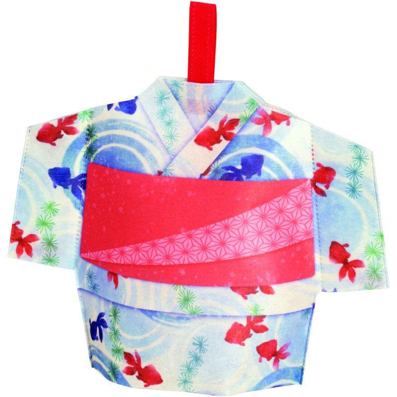 画像4: スリットタイプゆかた　波紋金魚柄　40枚入　/単価　161.50円 (4)