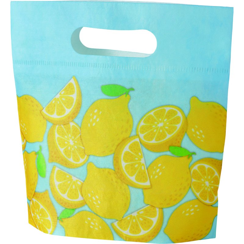 画像4: 小判抜きバッグFPトロピカルレモン柄　40枚入/単価　87.50円 (4)