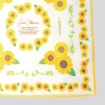 画像4: ソル　ヒマワリ柄フロシキ　20枚入　/単価　439円 (4)