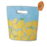 画像1: 小判抜きバッグFPトロピカルレモン柄　40枚入/単価　87.50円 (1)