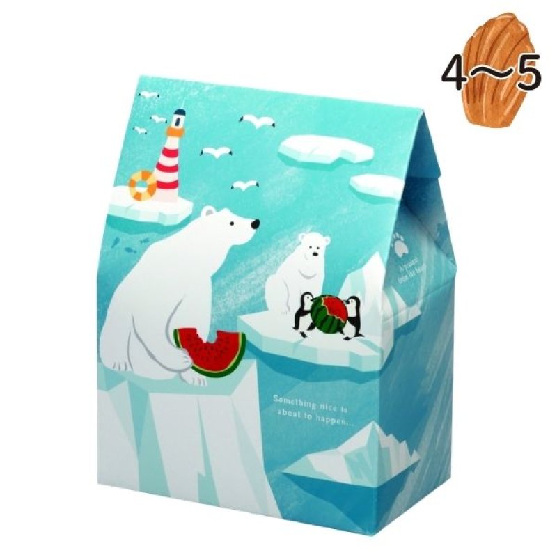 画像1: しろくまのなつやすみ　100枚入　／単価 124円 (1)