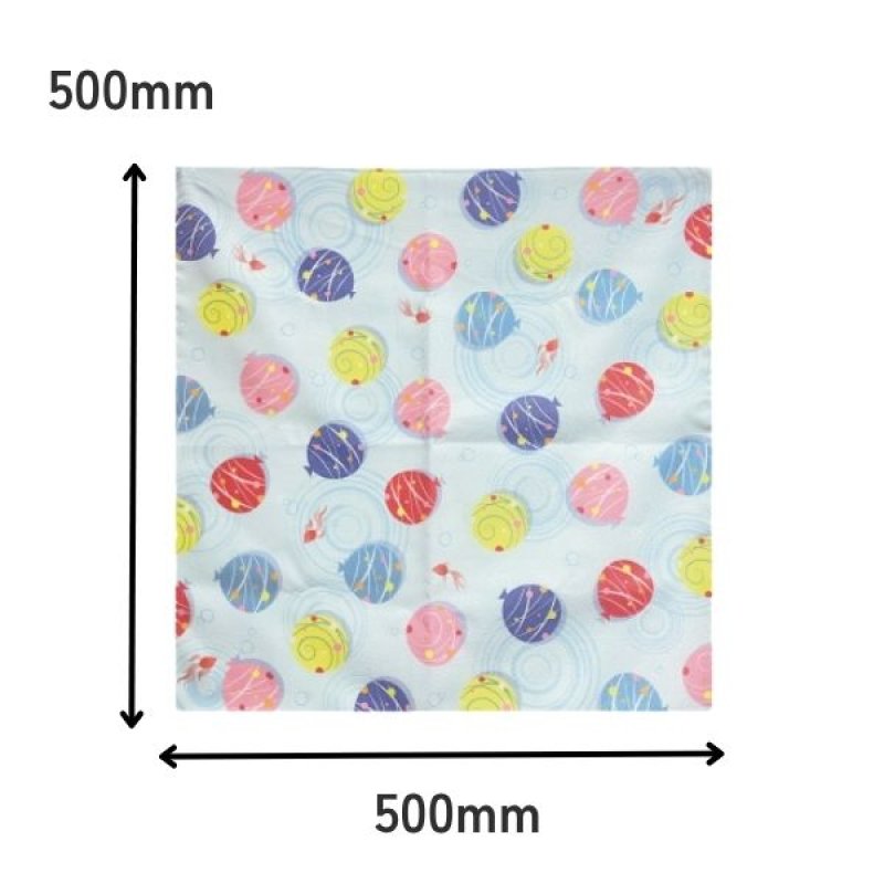 画像2: レアルセ　ヨーヨー柄風呂敷　20枚入　/単価　439円 (2)