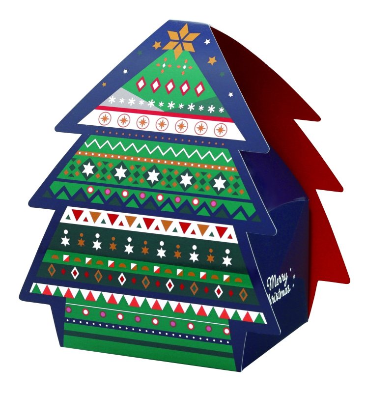画像1: 【クリスマス】クリスマスツリー　100枚入/単価124.5円 (1)