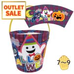 画像1: 【ハロウィンアウトレット】ハロウィンチェックトリオバケツ3個入り　/１つ148円 (1)