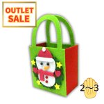 画像1: 残りわずか【アウトレット】スノーマンプチバッグ　25個入／単価　217円→99.00円 (1)