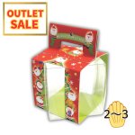 画像1: 残りわずか【クリスマスアウトレット】ＸｍａｓクリアＢＯＸ（ツリー）＠1つあたり87.00→67円 (1)