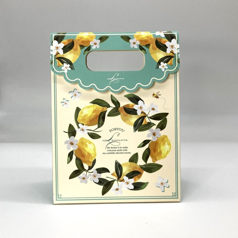 画像6: アグリオ　レモン柄ペーパーバッグ＠1枚あたり183円 (6)