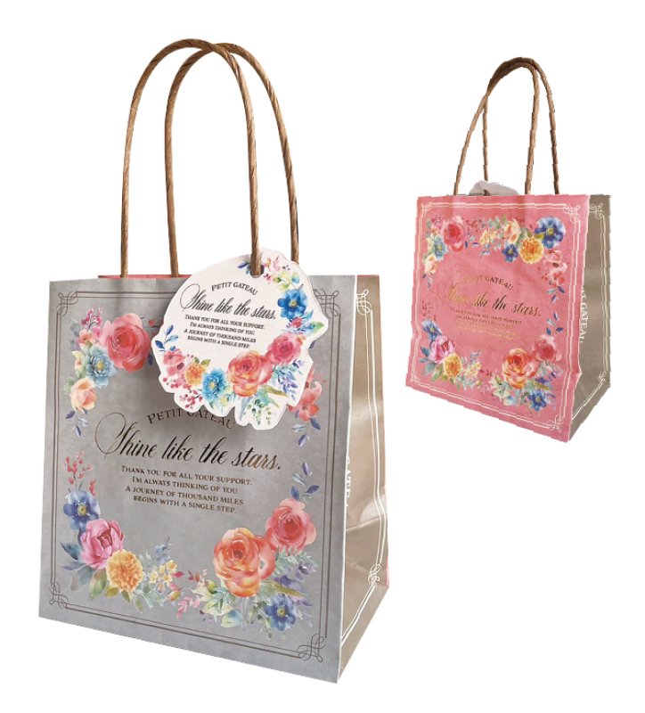 画像1: フェリス　ペーパーバッグ＆タグ＠1枚あたり165.60円 (1)