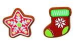 画像2: 【クリスマス】ジンジャークッキークリスマス4種アソート（3×4種）＠１つ201円　 (2)
