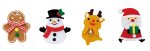画像1: 【クリスマス】ノエルコパンクリップ4種アソート（3×4種）＠１つ201円　 (1)