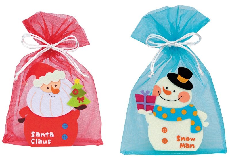 画像1: 【クリスマス】プレゼントフォーユー2種アソート20入巾着＠１つ436.50円　 (1)