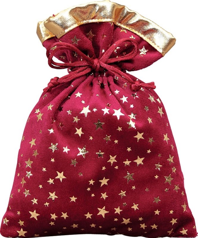 画像1: 【クリスマス】スターリーナイト20入巾着＠１つ255.50円　 (1)
