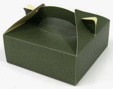 画像1: 和菓子キャリー　Ｗ－５０（深緑）４Ｓ/６Ｓ/１０Ｓ＠1枚あたり29.81〜40.66円 (1)