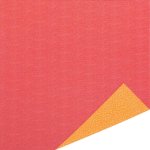 画像2: ポリ風呂敷【在庫限商品】華優彩　松に梅（朱×橙）二巾/１枚222円 (2)