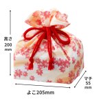 画像2: 【秋応援！】巾着袋　秋の便り　1ロット100枚入り　／単価　90円 (2)