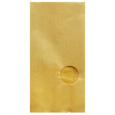 画像2: ＭＢ－１　筋入クラフト袋（丸窓）＠1枚あたり34.20円 (2)
