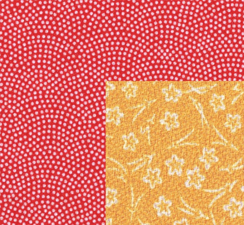 柄を拡大したお写真です