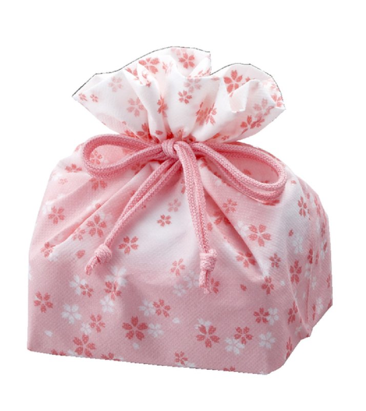 画像1: 巾着袋　春の便り＠１枚あたり90.00円 (1)