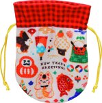 画像1: 【迎春】おめでた巾着20入＠１つ388円　 (1)
