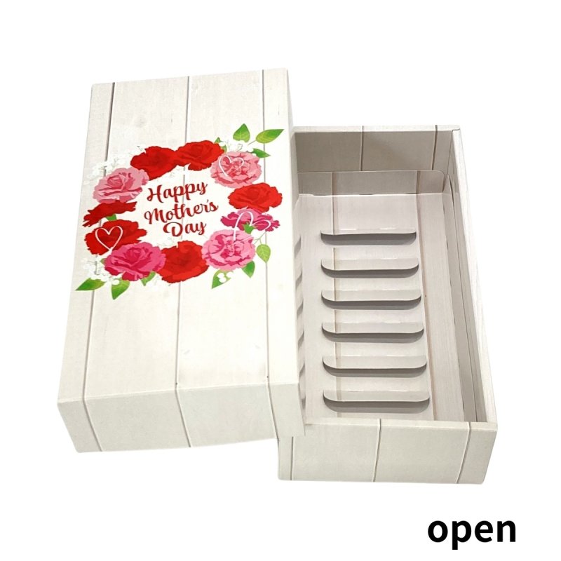 画像3: 母の日ギフト　ホワイト（仕切付）小サイズ＠1組あたり149.69円 (3)