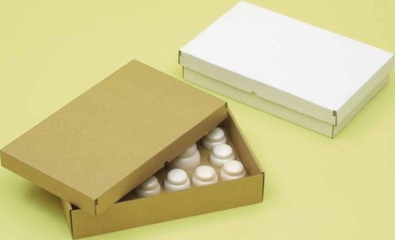 画像2: 【お問い合わせ欄より受注受け付けております】紙製ばんじゅう（番重）茶（クラフト）　●白色完売終了 (2)