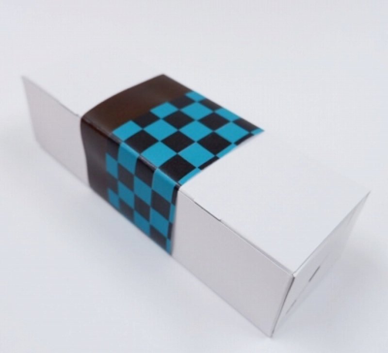 こちらの箱は、【Ｗ－０１－３Ｇ】です。 帯をダウンロードしていただき、サイズにカットし、巻くだけで素敵な雰囲気に仕上がり、コストもお安くラッピングが可能です♪ 和柄の帯：無料ダウンロードは下記より可能です