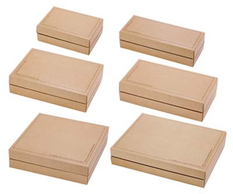 画像1: ギフトＢＯＸ（ギフトボックス）ナチュール　特小/小/中/120/大/特大＠142.95〜268.50円 (1)