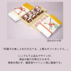 画像15: 和菓子函こはくＷ－こはく（仕切付）　６個入/８個入＠1組あたり67.95〜73.83円 (15)