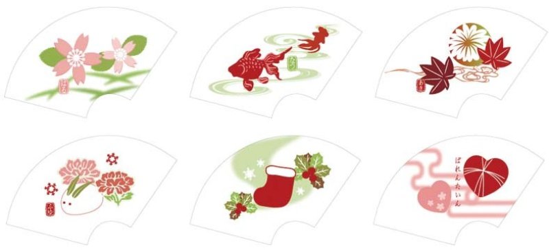 画像2: Ｗ－和ごころ　３００入(桃150/緑150)/単価44円