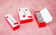 画像1: いちご大福箱　３個入箱/６個入箱＠1枚あたり30.06〜39.62円 (1)